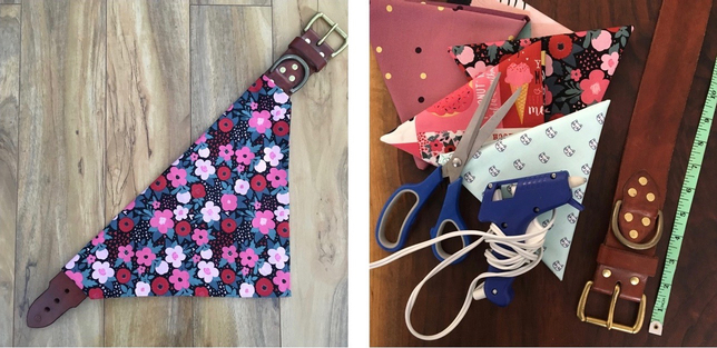 Pet bandana DIY 