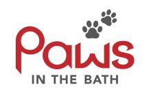 Paws in the bath logo