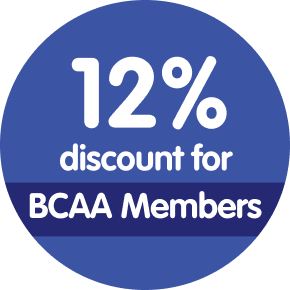 12% Discount for BCAA Members