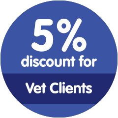 5% Discount for VET Clients